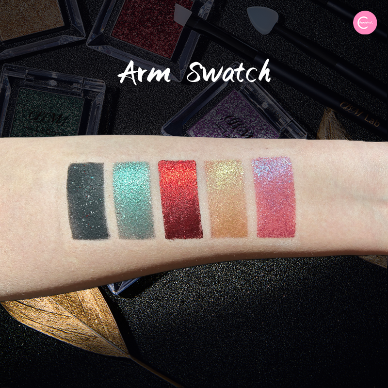 NOIRICORN(CBM LAB) retro glam holiday limited Duochrome Eyeshadow Collection - #Noir Spark