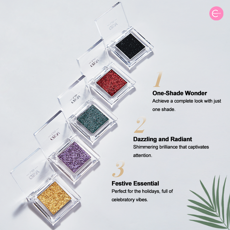 NOIRICORN(CBM LAB) retro glam holiday limited Duochrome Eyeshadow Collection - #Noir Spark
