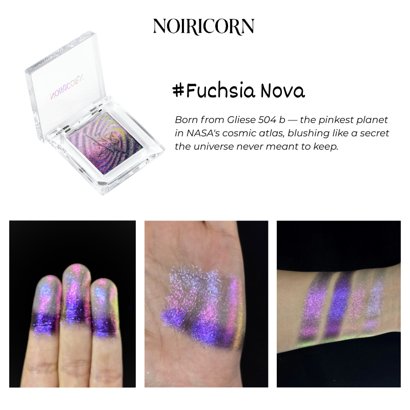 NOIRICORN X @freya86_ff Astral Archive Pigment Singles - Fuchsia Nova