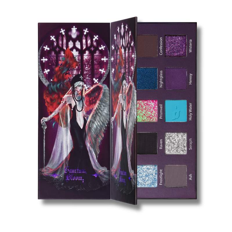 NOIRICORN × @easy.ber SANCTUM BLOOM Eyeshadow Palette