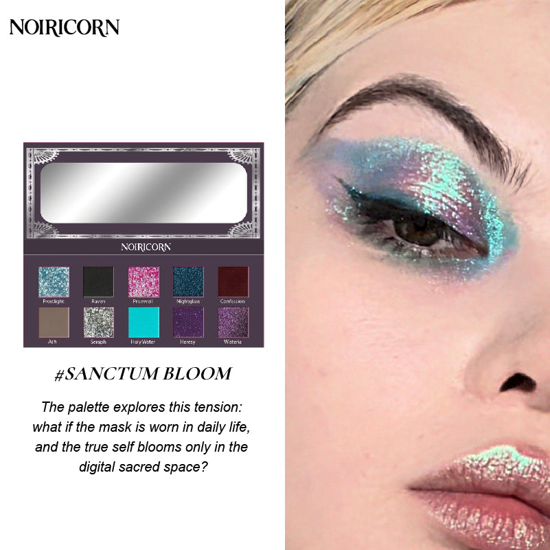NOIRICORN × @easy.ber SANCTUM BLOOM Eyeshadow Palette（Pre-order）